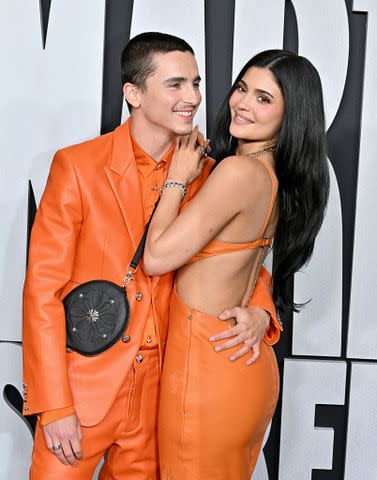Kylie Just Rewrote Red-Carpet Rules With One Molten Orange Gown